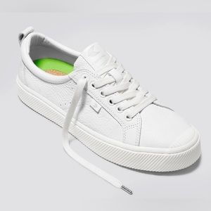 Worn Once.! Cariuma OCA Low White Premium Leather Sneaker